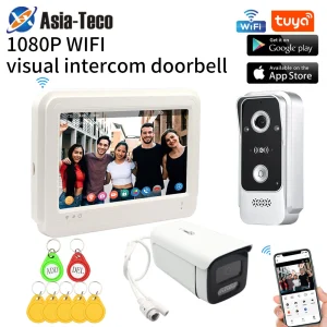 Tuya Smart Video Intercom Visual Doorbell Camera WiFi Intercom